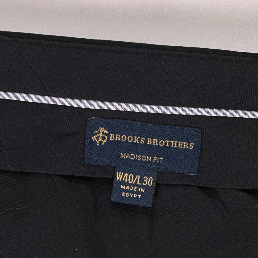 Brooks Brothers Men’s Stretch Wool Dress Pants 40x30